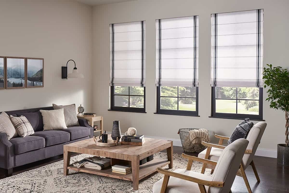 Roman Shades, Window Treatments, Carolina Custom Window Treatments, Shades Charlotte NC, near Mooresville, North Carolina (NC)