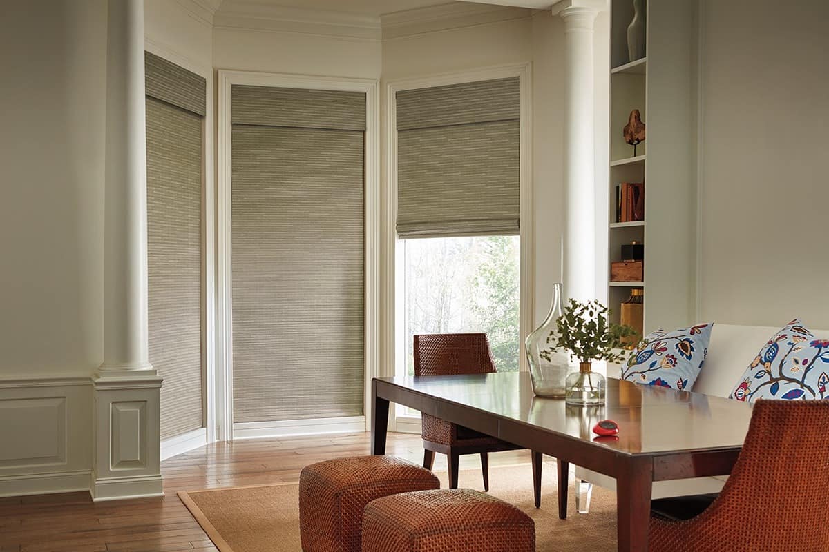 Woven Wood Shades, Window Treatments, Carolina Custom Window Treatments, near Mooresville, North Carolina (NC)