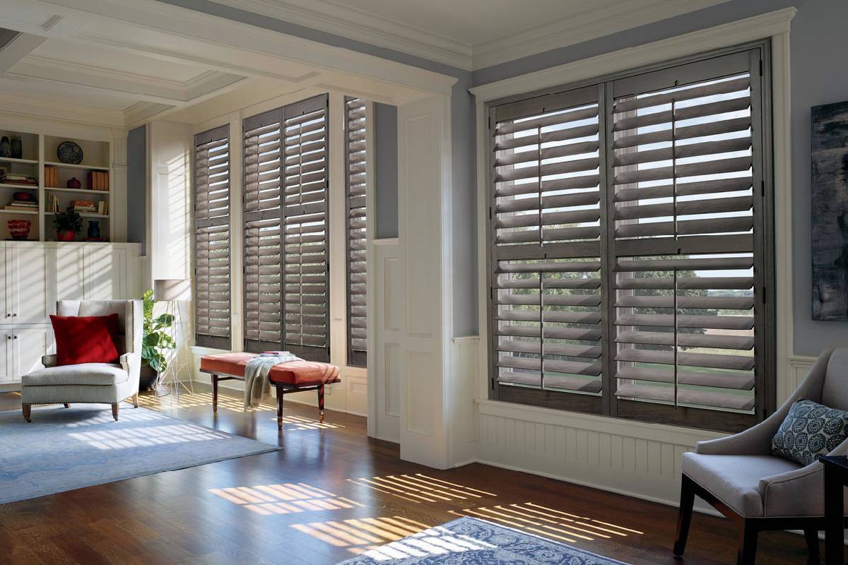 Hunter Douglas Shutters, Shutters, Window Shutters, Heritance® Wood Shutters, Wooden Shutters, near Mooresville, North Carolina (NC)